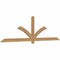 Ekena Millwork Redmond Smooth Timber Gable Bracket, Western Red Cedar, 96"W x 28"H x 1 1/2"D x 3 1/2"F, 7/12 Pitch GBW096X28X0204RED00SWR - alternate 3